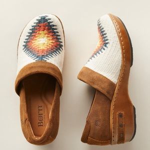 BORN  Bailee Shoes in White Multi  - Women’s Size 8 - New In Box